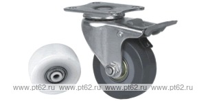 Колесо поворотное с площадкой Lema BF2-TPA-50-40-B6