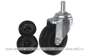 Колесо поворотное с болтом Lema CE3-PA-65-50-3