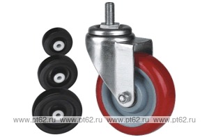 Колесо поворотное с болтом Lema ED3-PL-75-70-5