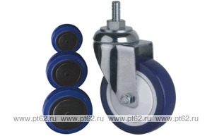 Колесо поворотное с болтом Lema EG3-RUB-125-140-7