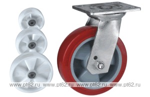 Колесо поворотное с площадкой Lema GC2-TPA-150-330-6